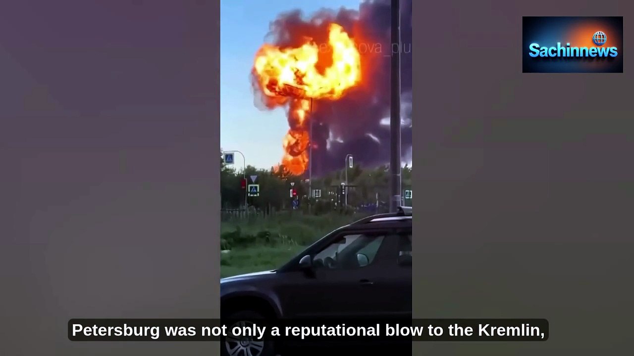 Russian Air Defenses Mocked After Ukrainian Drones Strike St. Petersburg Oil Terminal