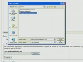 Insertion d'une image dans un article/billet