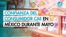 Confianza del consumidor en México cayó 0.7 puntos en mayo ante deterioro de perspectivas económicas