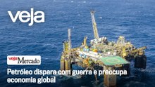 Petróleo dispara com guerra e preocupa economia global