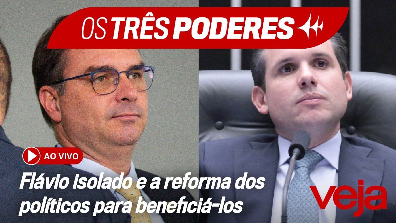 AO VIVO: Flávio isolado e a reforma feita por políticos para beneficiar eles mesmos