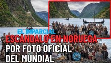 Selección de Noruega causa controversia por fotografía vestidos de vikingos previo al Mundial 2026