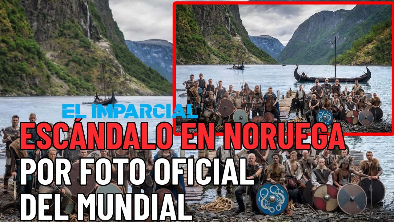 Selección de Noruega causa controversia por fotografía vestidos de vikingos previo al Mundial 2026