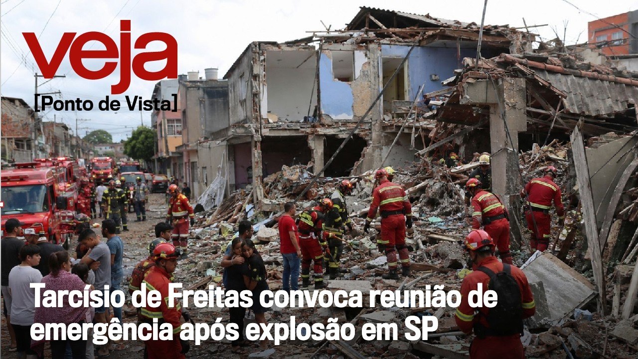 Tarcísio convoca reunião de emergência após explosão em SP | Ponto de Vista