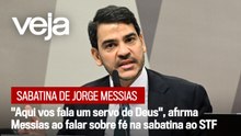 "Aqui vos fala um servo de Deus", afirma Messias ao falar sobre fé na sabatina ao STF