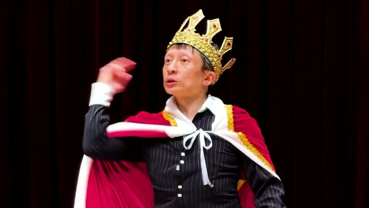 At 1.49m short I was never supposed to be the hero So I wrote my own story Shakespeare Kwok's Hamlet