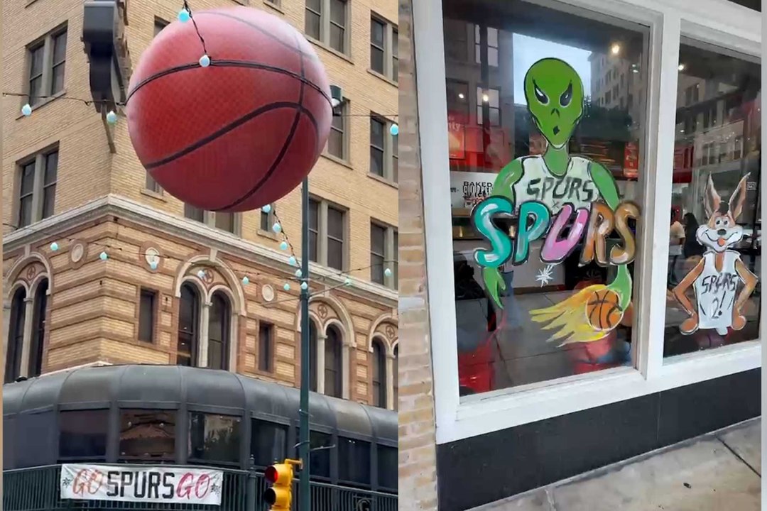 San Antonio vive ambiente festivo para apoyar a los Spurs antes del crucial segundo partido de las Finales