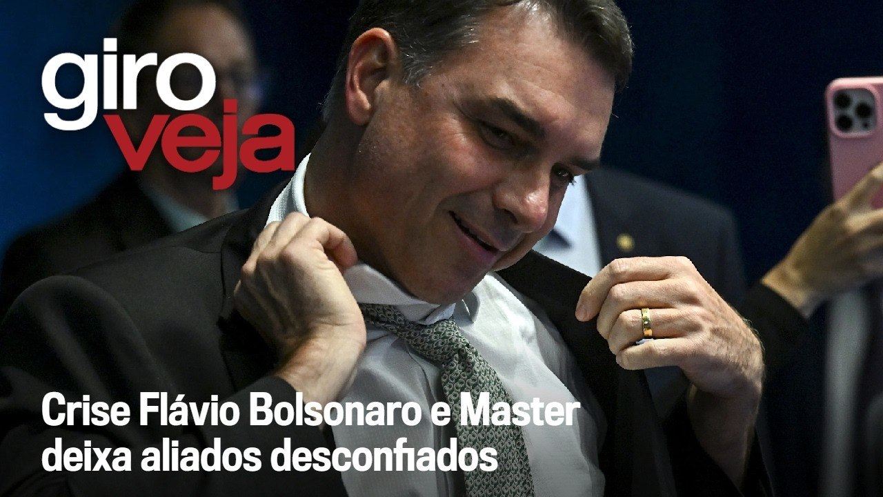 Crise Flávio Bolsonaro e Master deixa aliados desconfiados | Giro VEJA