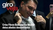 Crise Flávio Bolsonaro e Master deixa aliados desconfiados | Giro VEJA