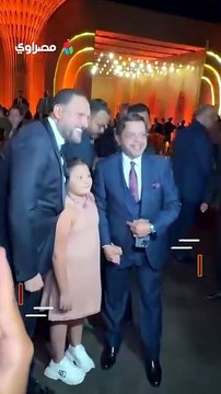 محمد هنيدي في حفل زفاف نجل شقيق الفنان عماد زيادة