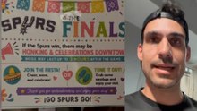 An unexpected gift for guests visiting San Antonio during the NBA Finals