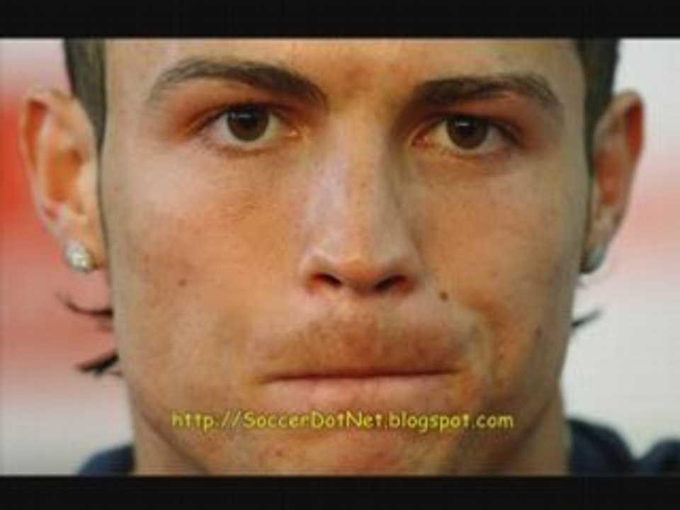 Ronaldo the action at EURO 2008