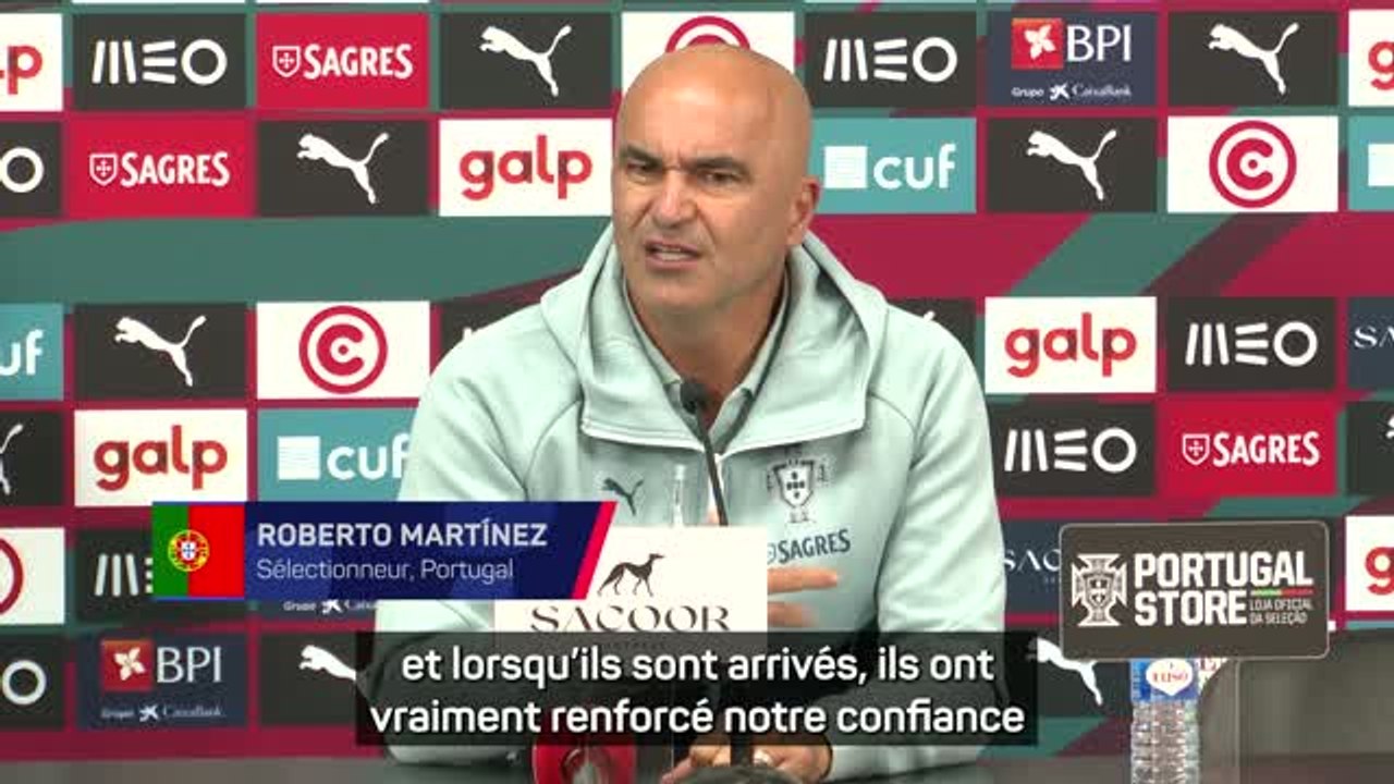 Portugal - Roberto Martínez encense les champions du PSG