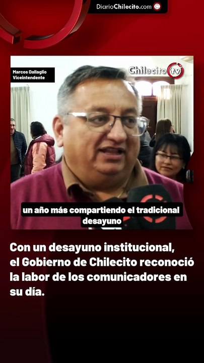 Con un desayuno institucional, el Gobierno de Chilecito reconoció la labor de los comunicadores en su día.