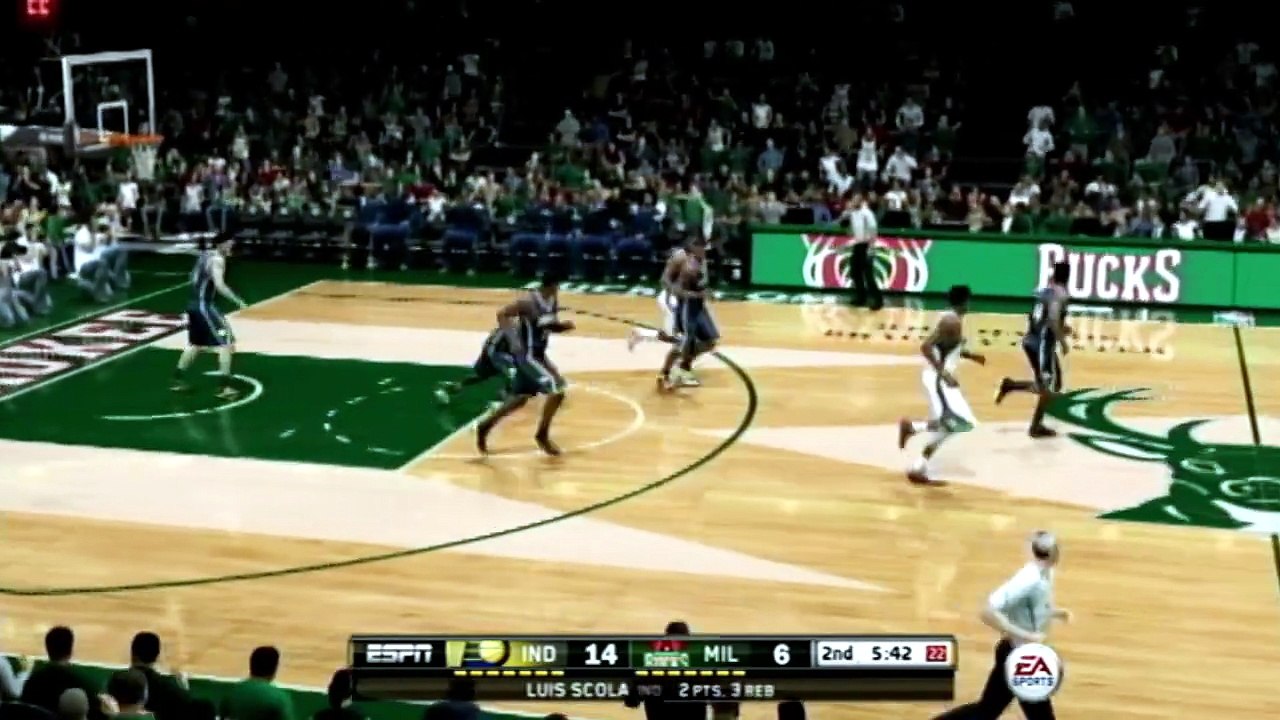 NBA Live 15 Bucks vs Pacers