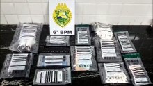 Polícia apreende mais de R$ 4 mil, cocaína e balança de precisão em ação contra o tráfico em Céu Azul