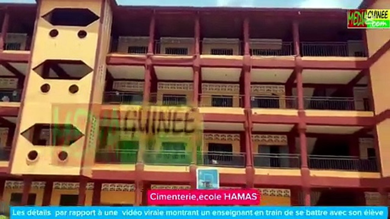 Altercation entre un enseignant et son élève à l’école HAMAS de la Cimenterie