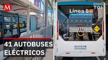 Pablo Lemus inaugura línea 5 de Guadalajara con 41 autobuses eléctricos y conexión al aeropuerto