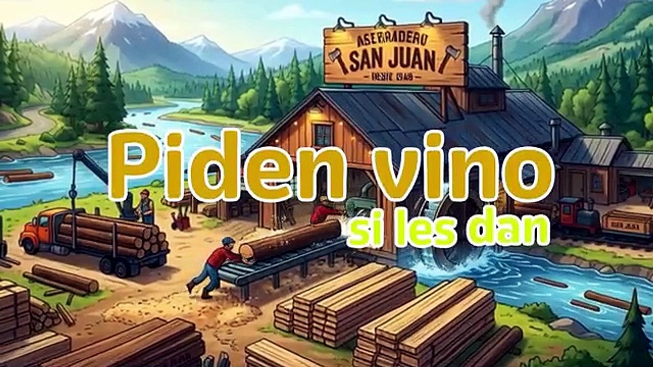 Aserrín Aserrán - Canciones Infantiles en Español - Música para Niños y Bebés