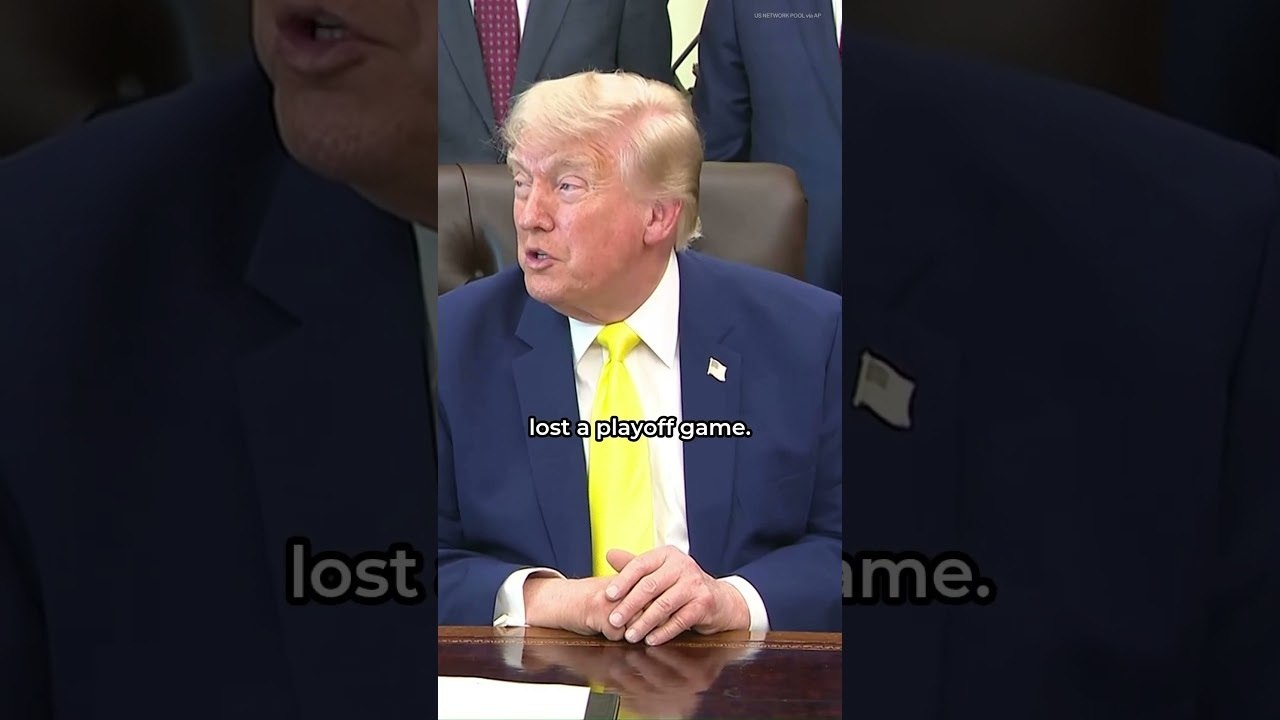 Trump says he intends to be at the NBA Finals for the Knicks