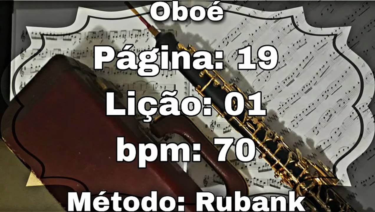 Página: 19 Lição: 01 - Oboé [70 bpm]