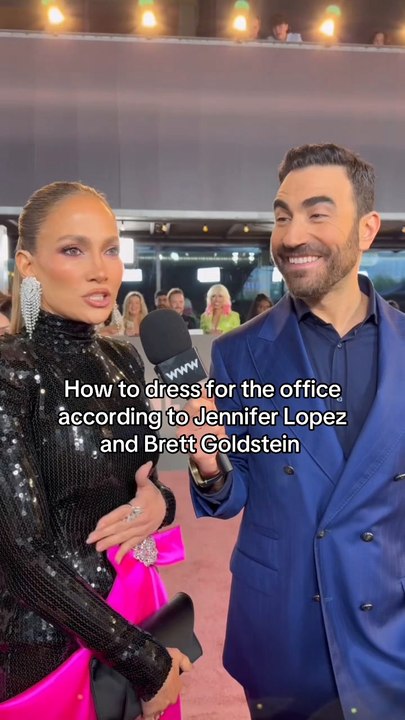 How to Dress for Work, According to Jennifer Lopez and Brett Goldstein