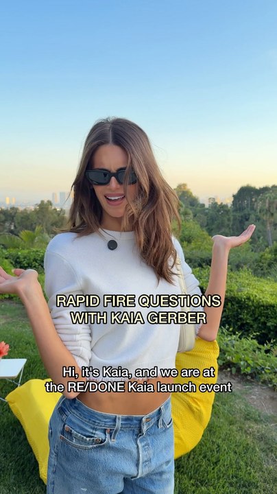Kaia Gerber Talks Jane Birkin, '70s Fashion, and Her Perfect Uniform