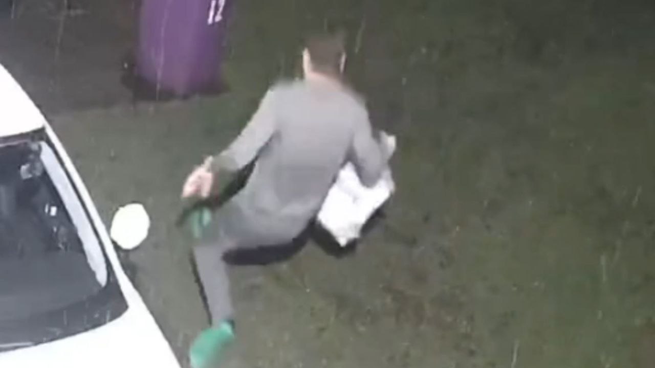 New Year’s Eve Mishap: Party Host Slips in Mud Twice in One Evening