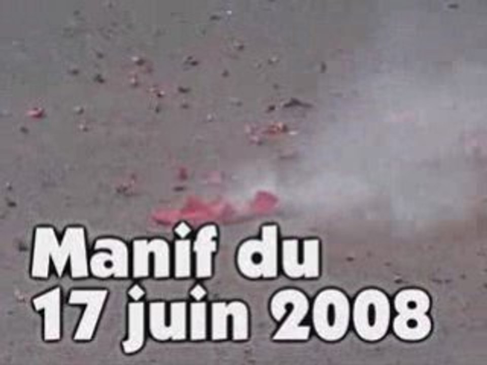 Manif' du 17 juin à Epernay