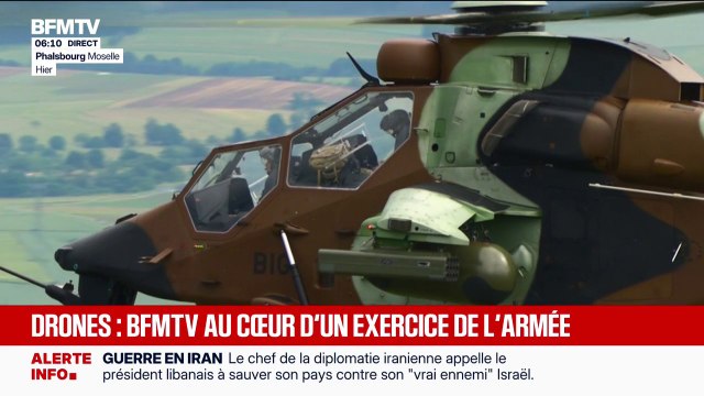 L'armée de Terre française déploie des hélicoptères Tigres pour intercepter les drones iraniens lancés vers le Golfe