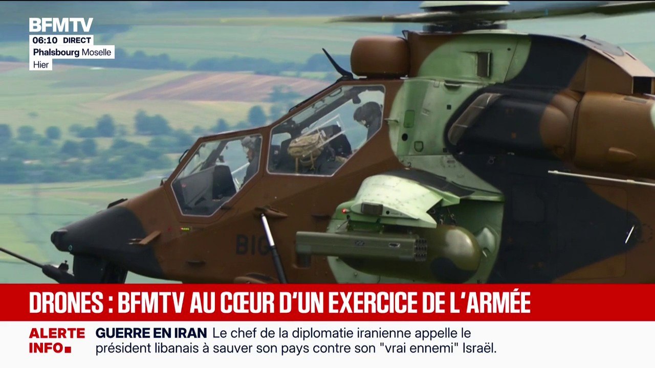 L'armée de Terre française déploie des hélicoptères Tigres pour intercepter les drones iraniens lancés vers le Golfe
