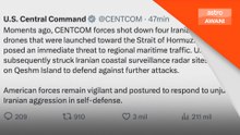 AS tembak jatuh empat dron Iran di Selat Hormuz