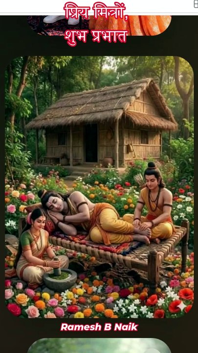 शुभ प्रभात! आपको और आपके सभी प्रियजनों को दिन की बहुत-बहुत शुभकामनाएँ।  यह नया दिन आपके लिए खुशियाँ, सफलता और ढेर सारी सकारात्मक ऊर्जा लेकर आए।