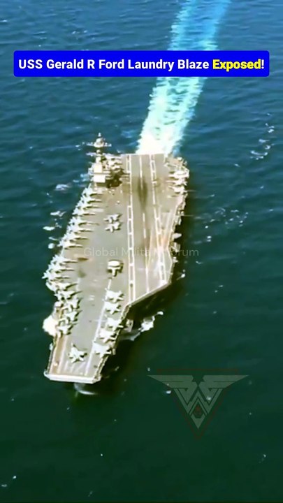 Leaked Video Discovers USS Ford Fire Damage