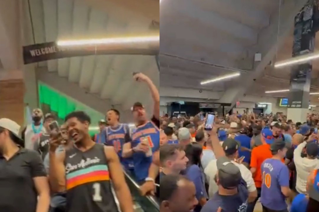 Knicks vs Spurs: la victoria desata la reacción de los fans en el Frost Bank Center