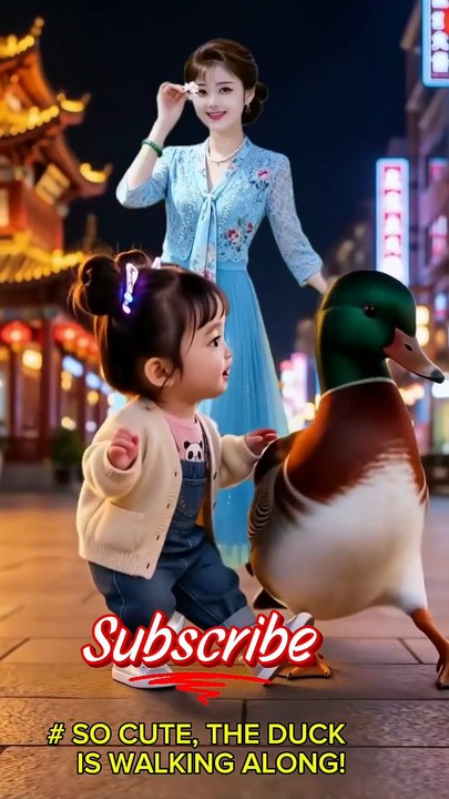 # DUCK'S CUTEST WALK !
