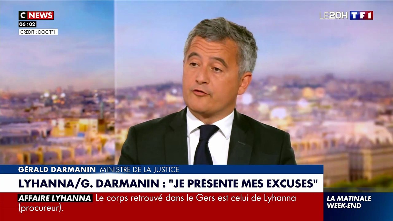 Lyhanna : Gérard Darmanin a présenté hier soir ses excuses "au nom de la Justice et comme ministre, à la famille de la fillette et aux Français terrifiés par de telles défaillances"