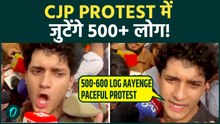 CJP के प्रवक्ता SAURAV  DAS  पहुंचे PARLIAMENT STREET ! 500+ लोगो के प्रदर्शन में शामिल होने का दावा