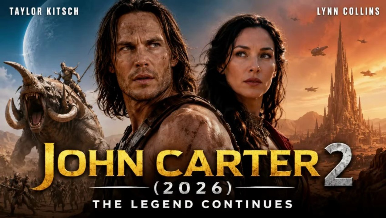 JOHN CARTER 2 (2026) Trailer | Taylor Kitsch Returns to Mars!