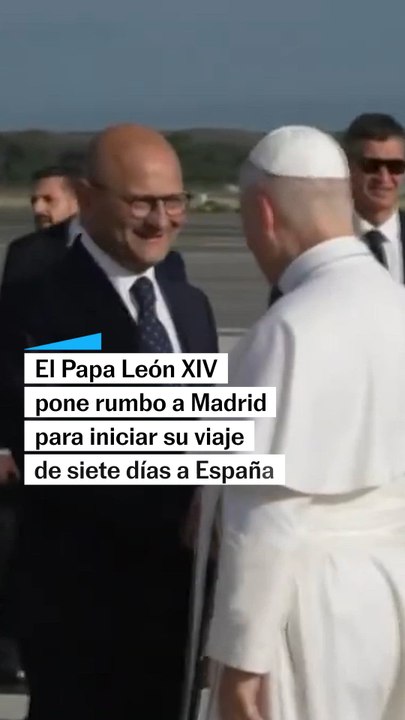 El Papa León XIV pone rumbo a Madrid