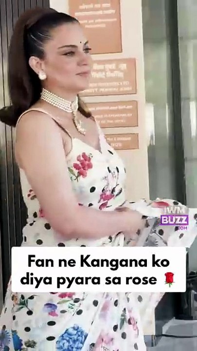 Kangana Ranaut receives a sweet surprise from her little fan