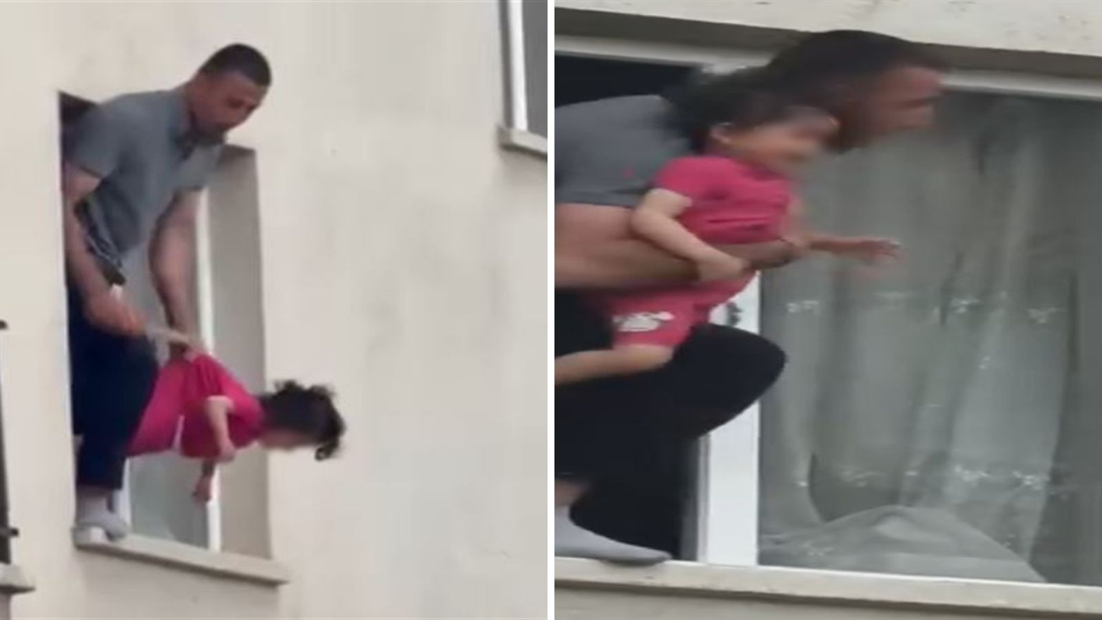 3 yaşındaki kızını rehin alan baba polis operasyonuyla etkisiz hâle getirildi