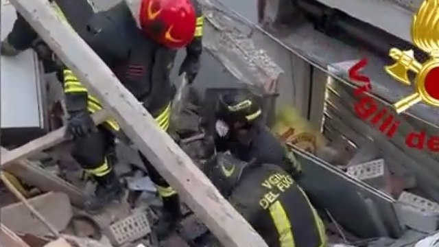Porto Sant’Elpidio, esplode una palazzina all’alba: un morto, due feriti, un estratto vivo mentre si cerca ancora una donna