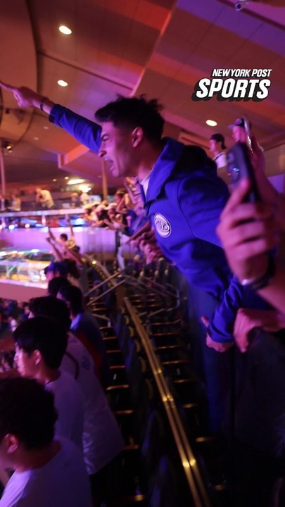 PANDEMONIUM at MSG when the Knicks sealed Game 2