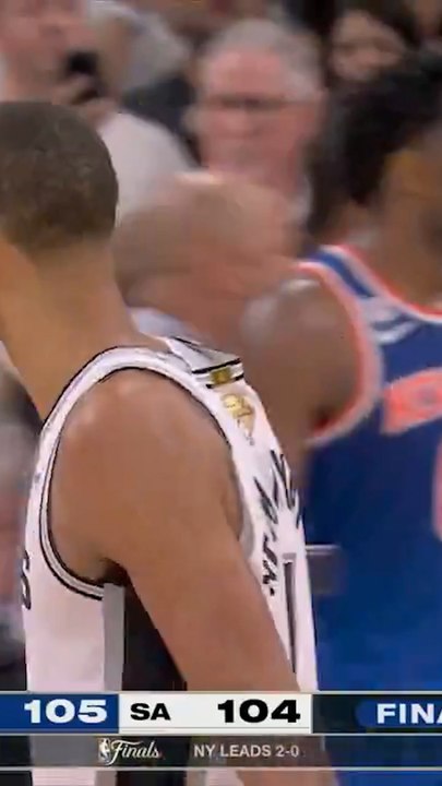 The final stop that sealed Game 2 for the Knicks
