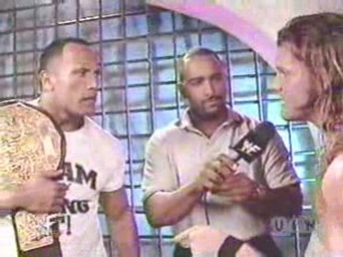 Y2J interrupts Rock Interview