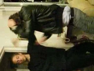 Alex en mode TECHTONIK! ... et thibault!!