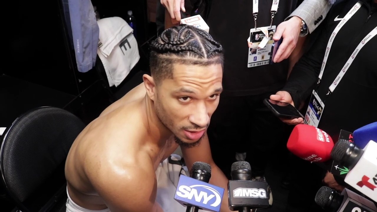 Josh Hart destaca la fortaleza de los Knicks tras otro golpe en las Finales ante los Spurs