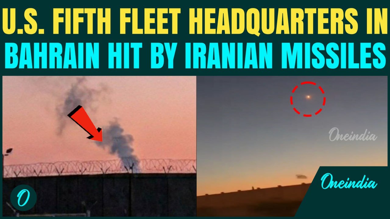 Iran BOMBS U.S. Base In Bahrain BREAKING: 7 Ballistic Missiles Launched at Fifth Fleet HQ
