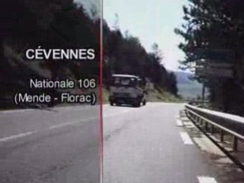 moto : Cévennes N106 (Mende - Florac)